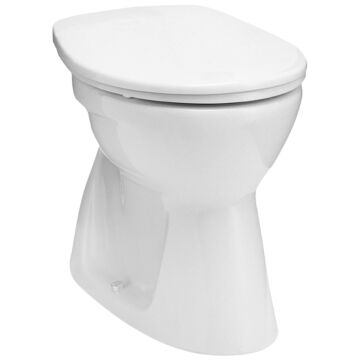 Alföldi Bázis WC csésze alsó kifolyású, laposöblítésű, hosszú 4032 00 01