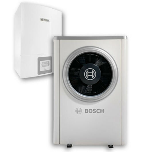 Bosch Compress 6000 AWB és ODU AW-13t levegő-víz hőszivattyú, monoblokk, kiegészítő fűtés nélkül (8731750132)
