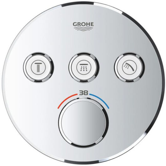 Grohe Grohtherm SmartControl termosztátos színkészlet 3 fogyasztási helyhez (29121000)