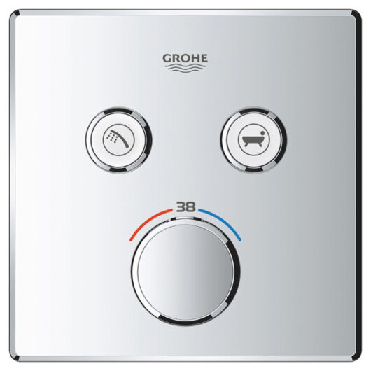 Grohe Grohterm Smartcontrol termosztátos színkészlet 2 felhasználási helyhez (29124000)