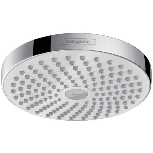Hansgrohe Croma Select S zuhanyfej 180 2jet fehér/króm (26522400)