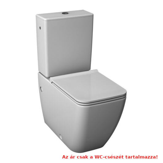 Jika Cubito Pure monoblokkos WC-csésze univerzális csatlakozással, mélyöblítésű, fehér 67 cm