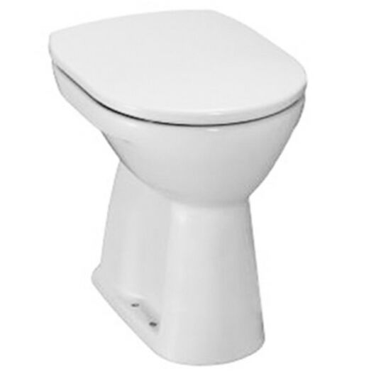 Jika Lyra Plus WC-csésze mozgáskorlátozottak részére, álló, laposöblítésű, alsó kifolyású, fehér (H8253870000001)