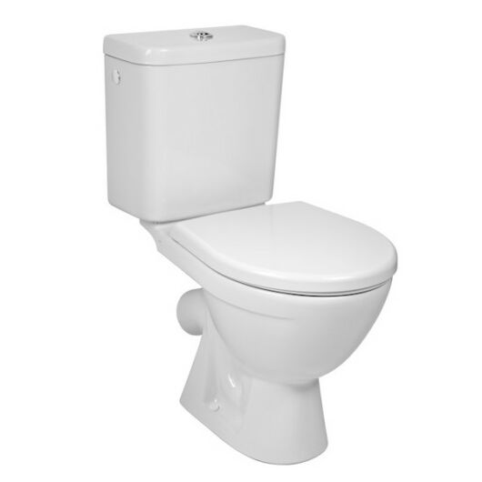 Jika Lyra Plus monoblokkos WC szett, ferde kifolyású, mélyöblítésű, alsó vízbekötés, fehér