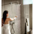 Kép 2/3 - Hansgrohe Fixfit Porter S beépített zuhanytartóval (26487000)