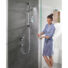 Kép 2/3 - Hansgrohe Crometta Vario/Unica Croma zuhanyszett 0,65 m szappantartóval fehér/króm (26553400)