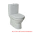 Kép 1/3 - Jika Tigo monoblokkos WC-csésze univerzális csatlakozással, mélyöblítésű, fehér 62 cm