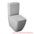 Kép 1/2 - Jika Cubito Pure monoblokkos WC-csésze univerzális csatlakozással, mélyöblítésű, fehér 67 cm