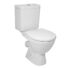 Kép 1/2 - Jika Lyra Plus monoblokkos WC szett, ferde kifolyású, mélyöblítésű, alsó vízbekötés, fehér