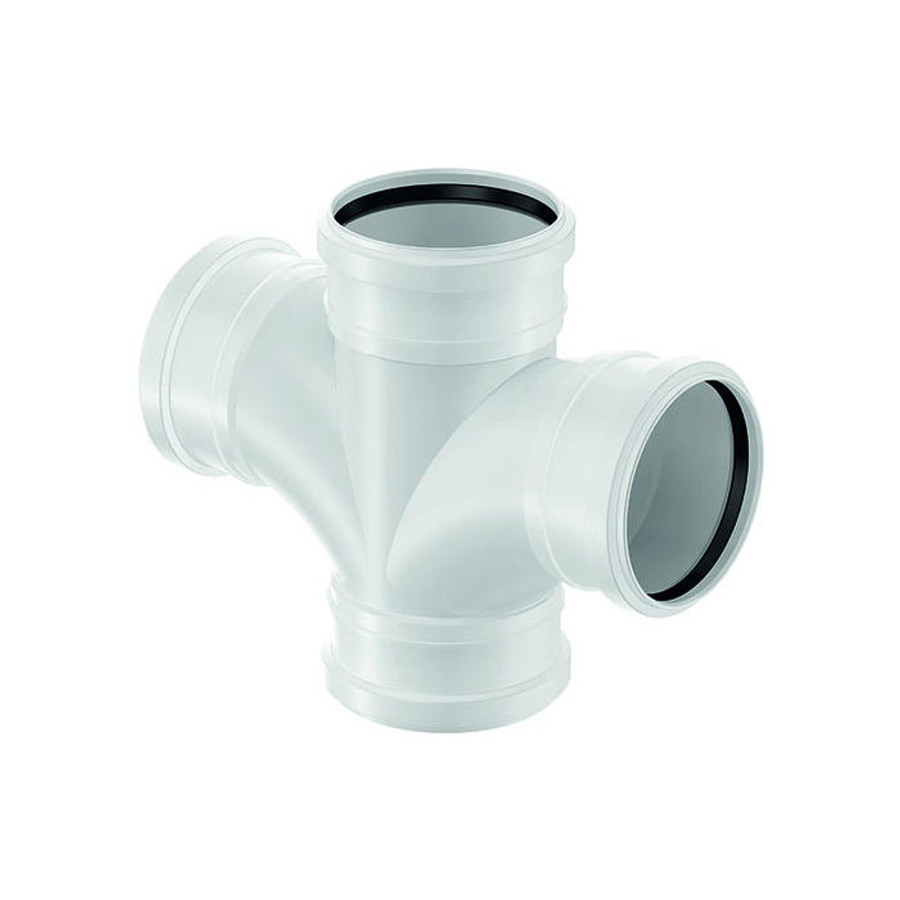 Uponor Decibel dupla agidom 110/110-88,5° - PVC es KG lefolyo idomok ...